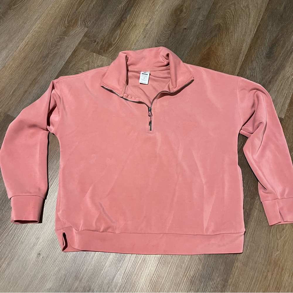 Member’s Mark Women's Pink Quarter-Zip Size Medium